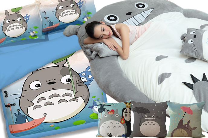 Totoro Bedding and Pillows